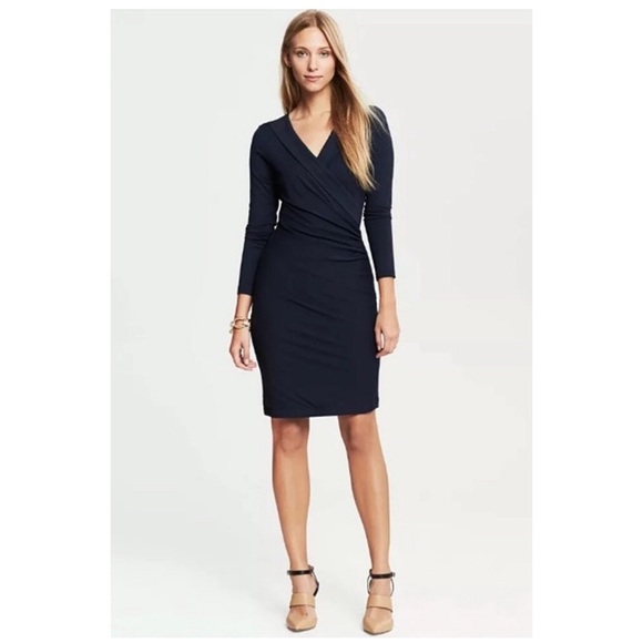Banana Republic Faux Wrap Dress XS - Picture 3 of 12